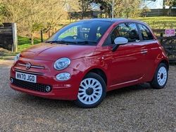Red Used 2020 Fiat 500 Lounge Hatchback | £7,999 (Fair price)