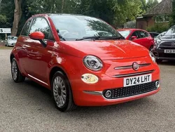 Orange Used 2024 Fiat 500 Hatchback | £13,495 (A bit pricey)