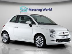 White Used 2021 Fiat 500 Dolcevita Hatchback | £8,500 (Fair price)