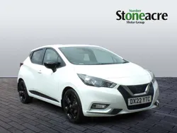 White Used 2022 Nissan Micra S Hatchback | £11,695 (Fair price)
