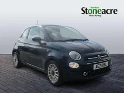 Blue Used 2021 Fiat 500 Lounge Hatchback | £10,495 (Fair price)