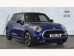 Blue Used 2021 Mini Cooper Sport Hatchback | £18,595 (Fair price)