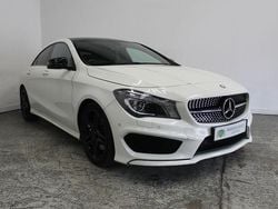 White Used 2014 Mercedes CLA220 AMG Sedan | £10,995 (Fair price)