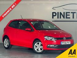 Red Used 2016 VW Polo Match Hatchback | £7,999 (Fair price)