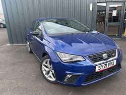 Blue Used 2021 Seat Ibiza FR Hatchback | £12,295 (Fair price)