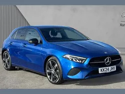 Blue Used 2024 Mercedes A180 Sport Edition Hatchback | £23,780 (Good price)