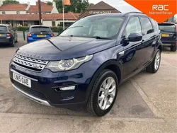 Blue Used 2015 Land Rover Discovery Sport HSE SUV | £12,495 (Fair price)