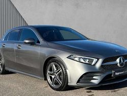 Grey Used 2021 Mercedes A180 AMG line Hatchback | £18,480 (Fair price)