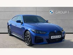 Blue New 2025 BMW 420 M Sport Coupe | £44,450