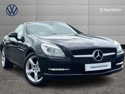 Black Used 2015 Mercedes SLK250 Cabriolet | £9,295 (Fair price)