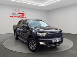 Black Used 2016 Ford Ranger Wildtrack Pickup | £12,945 (Fair price)