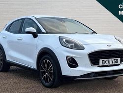 White Used 2022 Ford Puma Titanium SUV | £13,089 (Good price)