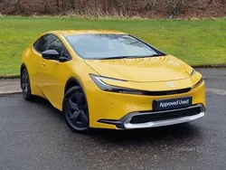 Yellow Used 2025 Toyota Prius Design Hatchback | £31,995 (Expensive)