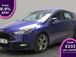 Blue Used 2017 Ford Focus ST Hatchback | £13,318 (Fair price)
