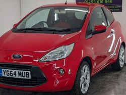 Red Used 2014 Ford Ka Titanium Hatchback | £5,375 (Fair price)
