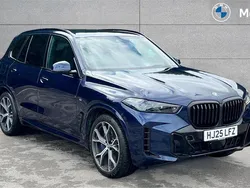 Blue Used 2025 BMW X5 M Sport SUV | £73,038 (A bit pricey)
