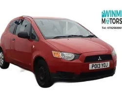 Red Used 2013 Mitsubishi Colt Hatchback | £2,595 (Good price)