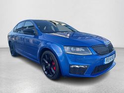 Blue Used 2014 Skoda Octavia vRS Hatchback | £8,324 (Fair price)