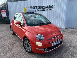 Orange Used 2023 Fiat 500 Hatchback | £6,300