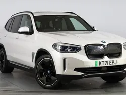 White Used 2021 BMW iX3 Comfort Edition SUV | £26,000 (Fair price)