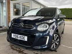 Blue Used 2016 Citroën C1 Flair Hatchback | £8,995 (Fair price)