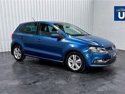 Blue Used 2017 VW Polo Edition Hatchback | £11,490 (Fair price)