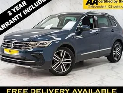 Blue Used 2020 VW Tiguan Elegance SUV | £22,545 (Fair price)