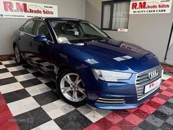 Blue Used 2017 Audi A4 Business Sedan | £9,995 (Fair price)