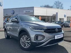 Silver Used 2022 VW T-Roc Life SUV | £18,499 (Fair price)