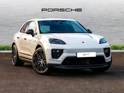 White New 2025 Porsche Macan SUV | £83,500 (Fair price)