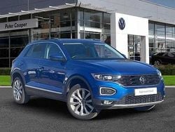 Blue Used 2021 VW T-Roc SEL SUV | £18,694 (Good price)