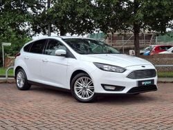 White Used 2018 Ford Focus Zetec Hatchback | £8,999 (Fair price)