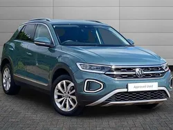 Petrol blue Used 2022 VW T-Roc Style SUV | £22,350 (Fair price)