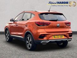 Orange Used 2022 MG ZS Excite Sedan | £10,999 (Fair price)