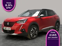 Red Used 2021 Peugeot e-2008 GT SUV | £13,078 (Fair price)