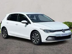 White Used 2022 VW Golf VIII Active Hatchback | £17,495 (Fair price)