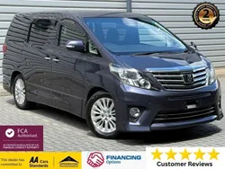 Blue Used 2014 Toyota Alphard MPV | £14,490 (Good price)