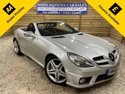 Silver Used 2008 Mercedes SLK280 Cabriolet | £10,995