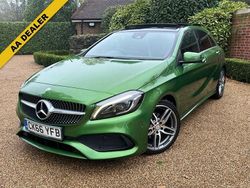 Green Used 2017 Mercedes A200 AMG Line Premium Plus Hatchback | £11,730 (Fair price)