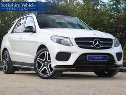 White Used 2018 Mercedes GLE250 AMG line Estate | £20,989 (Fair price)