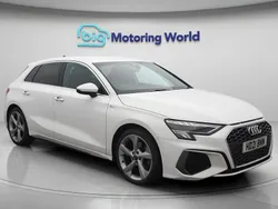 White Used 2021 Audi A3 Sportback S-Line Hatchback | £18,900 (Fair price)