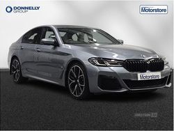 Blue Used 2022 BMW 530 M Sport Sedan | £33,495 (A bit pricey)