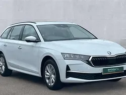 White Used 2024 Skoda Octavia SE Technology Estate | £20,950 (Fair price)