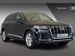 Black Used 2020 Audi Q7 Sport SUV | £33,250 (Fair price)