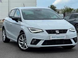 Nevada white Used 2024 Seat Ibiza FR Hatchback | £16,995 (Fair price)
