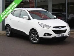 White Used 2014 Hyundai ix35 SE SUV | £8,490 (Fair price)