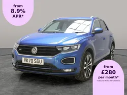 Blue Used 2020 VW T-Roc R-line SUV | £20,217 (Good price)