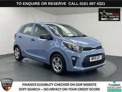 Blue Used 2019 Kia Picanto 2 Hatchback | £6,970 (Fair price)