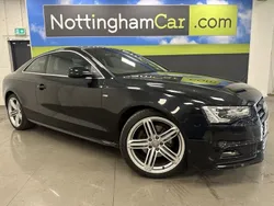 Black Used 2013 Audi A5 S-Line Coupe | £10,495 (Fair price)