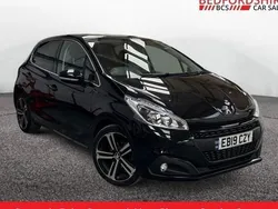Black Used 2019 Peugeot 208 GT-line Hatchback | £8,965 (Super price)
